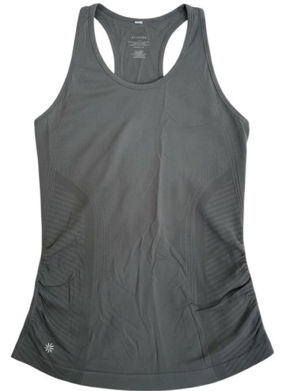 Athleta Gray Racerback Performance Tank | Size M
